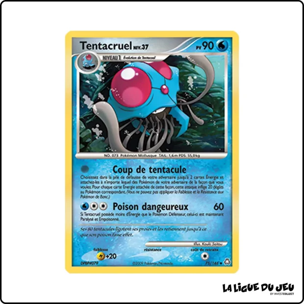 Peu commune - Pokemon - Éveil des Légendes - Tentacruel 75/146