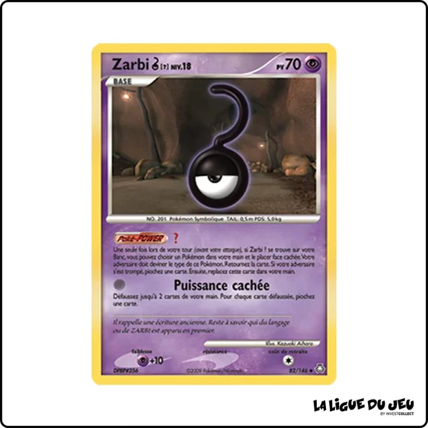Peu commune - Pokemon - Éveil des Légendes - Zarbi ? 82/146