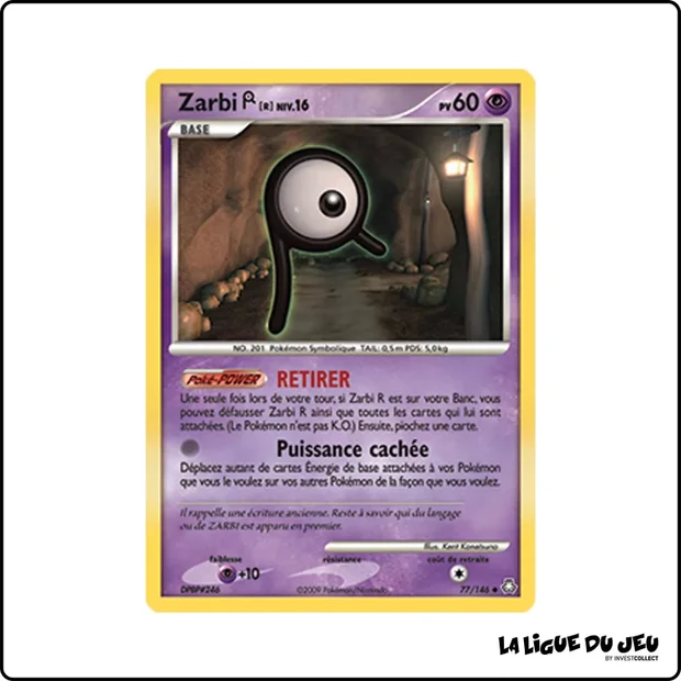 Peu commune - Pokemon - Éveil des Légendes - Zarbi R 77/146