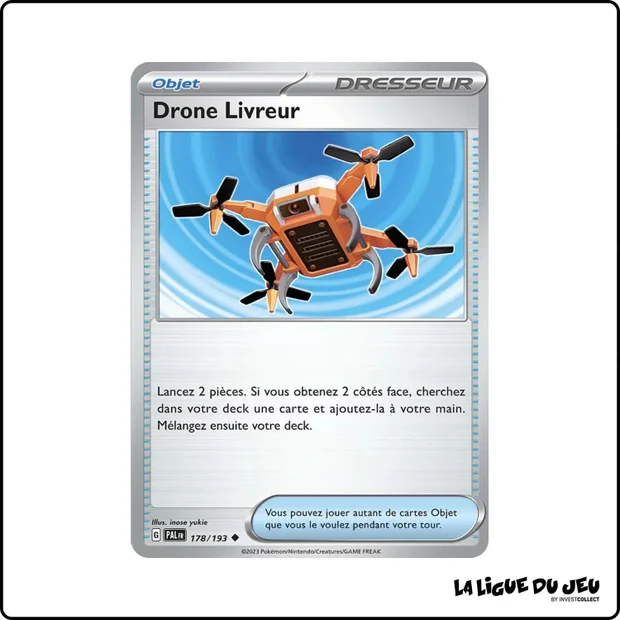 Peu commune - Pokemon - Évolutions à Paldea - Drone Livreur 178/193
