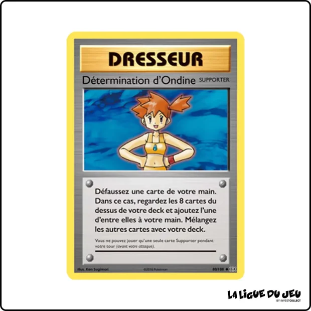 Peu commune - Pokemon - Évolutions - Détermination d'Ondine 80/108
