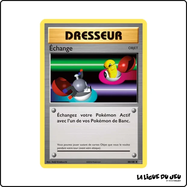 Peu commune - Pokemon - Évolutions - Échange 88/108