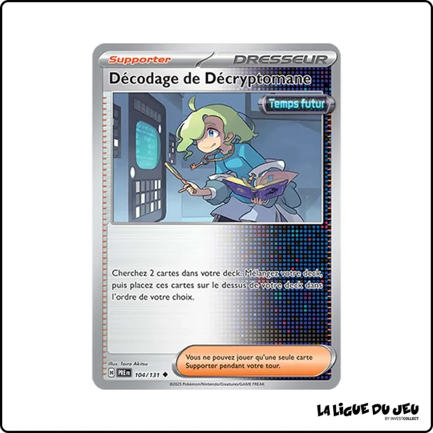 Peu commune - Pokemon - Évolutions Prismatiques - Décodage de Décryptomane 104/131
