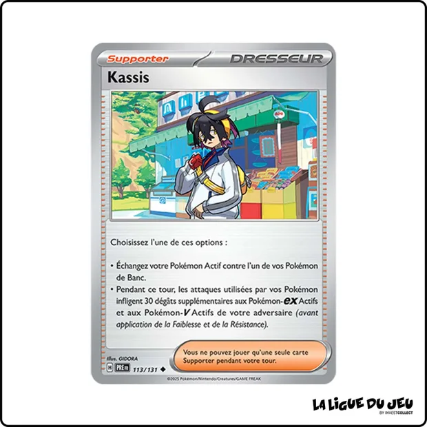 Peu commune - Pokemon - Évolutions Prismatiques - Kassis 113/131