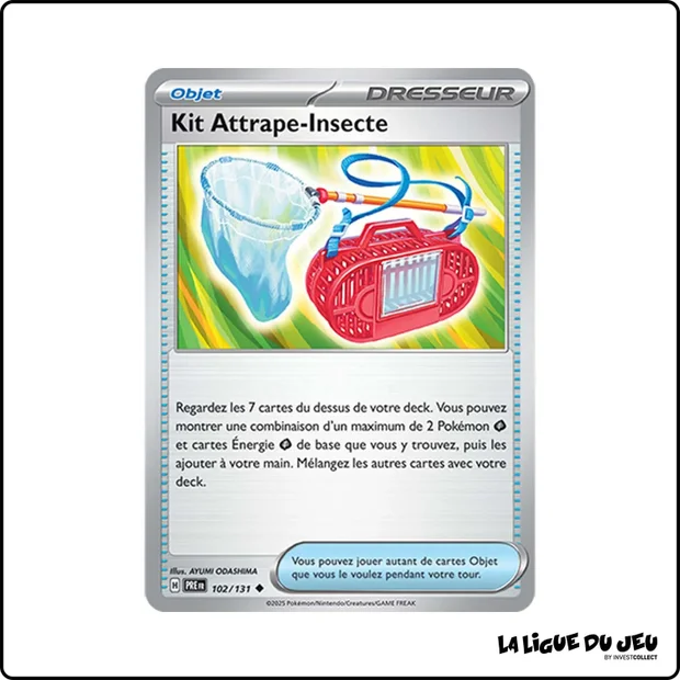 Peu commune - Pokemon - Évolutions Prismatiques - Kit Attrape-Insecte 102/131