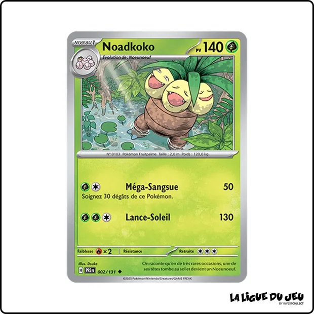 Peu commune - Pokemon - Évolutions Prismatiques - Noadkoko 2/131
