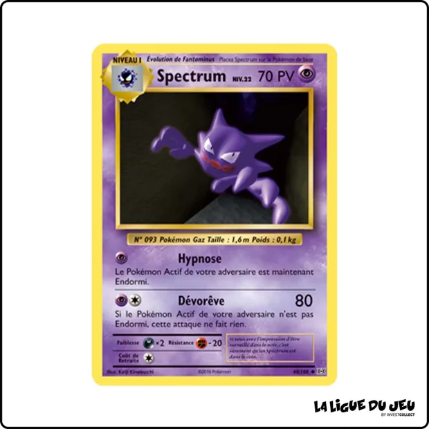 Peu commune - Pokemon - Évolutions - Spectrum 48/108