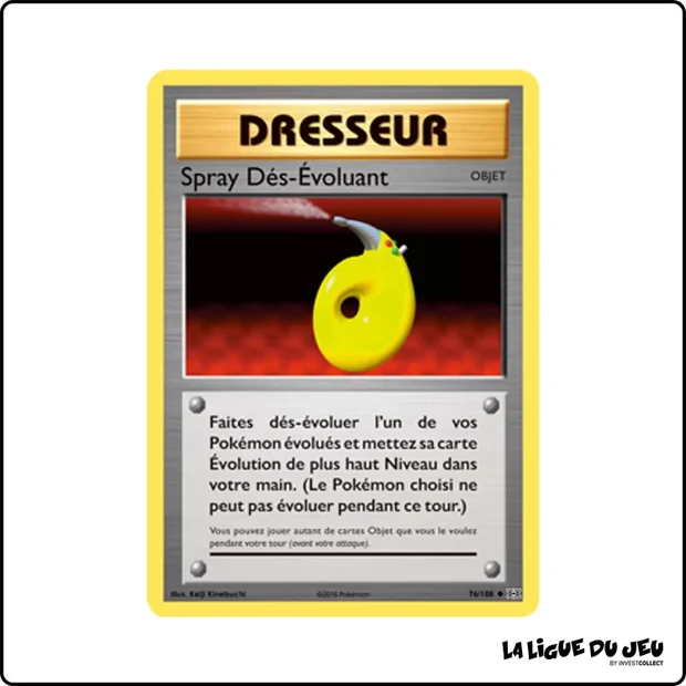 Peu commune - Pokemon - Évolutions - Spray Dés-Évoluant 76/108