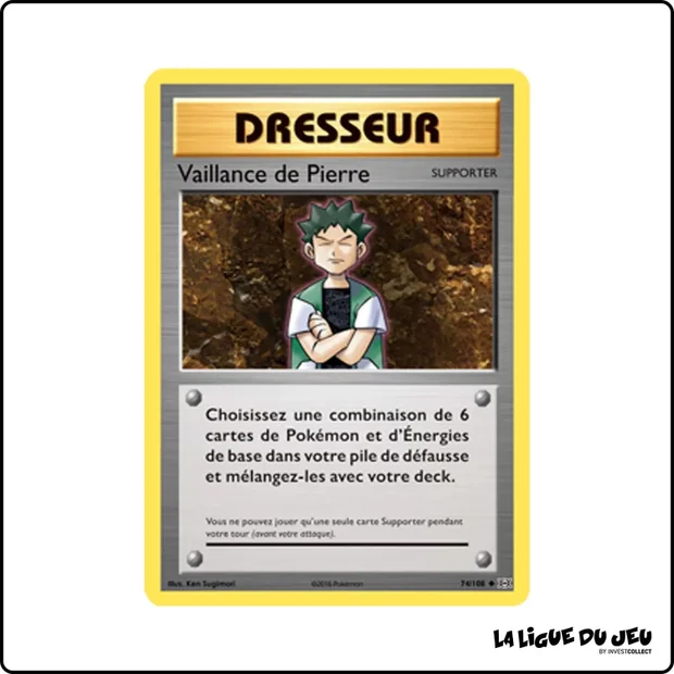 Peu commune - Pokemon - Évolutions - Vaillance de Pierre 74/108