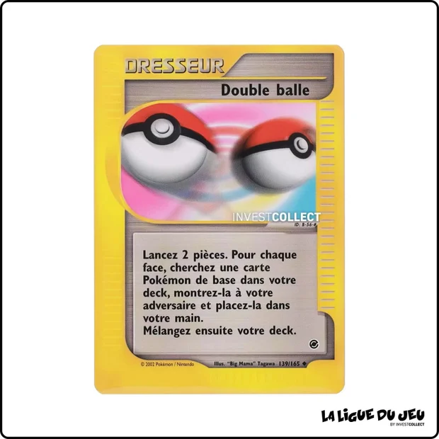 Peu commune - Pokemon - Expedition - Double balle 139/165