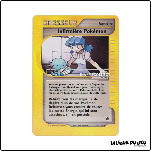 Peu commune - Pokemon - Expedition - Infirmière Pokémon 145/165