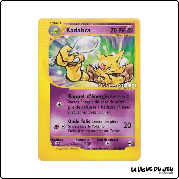 Peu commune - Pokemon - Expedition - Kadabra 84/165