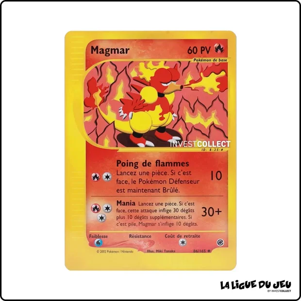 Peu commune - Pokemon - Expedition - Magmar 86/165
