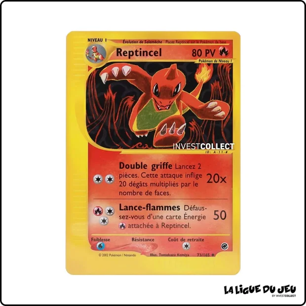 Peu commune - Pokemon - Expedition - Reptincel 73/165