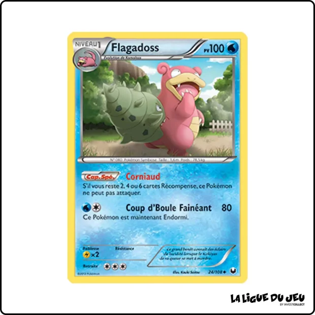 Peu commune - Pokemon - Explorateurs Obscurs - Flagadoss 24/108