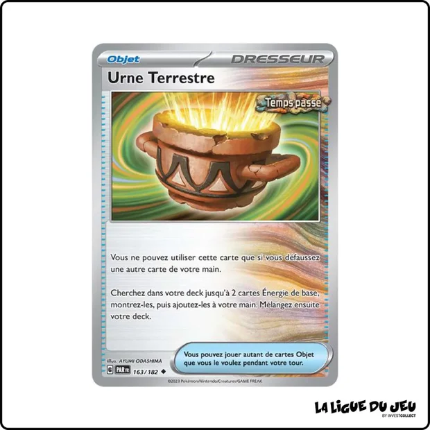 Peu commune - Pokemon - Faille Paradoxe - Urne Terrestre 163/182