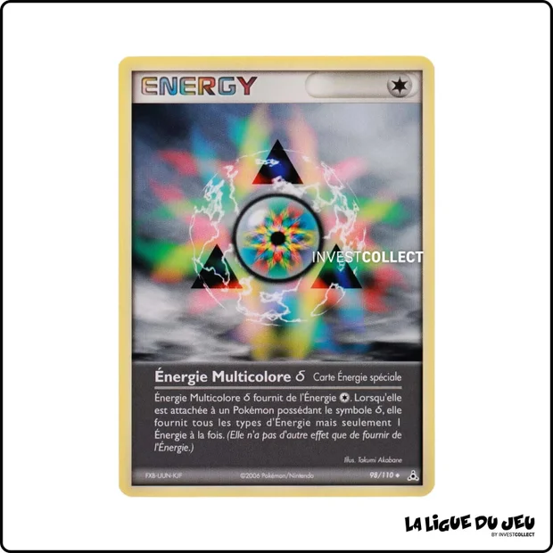 Peu commune - Pokemon - Fantômes Holon - Énergie Multicolore δ 98/110