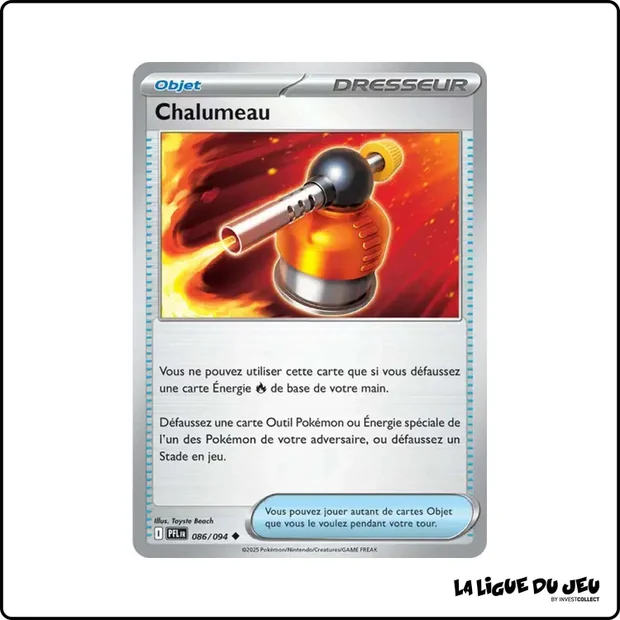 Peu commune - Pokemon - Flammes Fantasmagoriques - Chalumeau 86/94