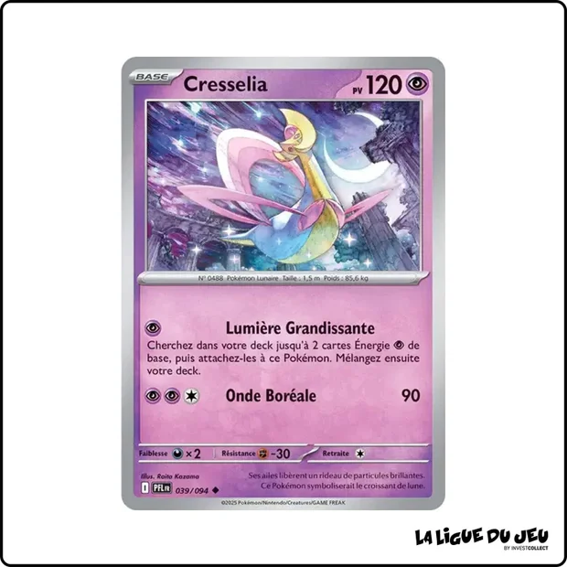 Peu commune - Pokemon - Flammes Fantasmagoriques - Cresselia 39/94