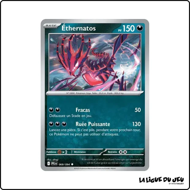 Peu commune - Pokemon - Flammes Fantasmagoriques - Ethernatos 69/94