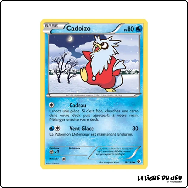 Peu commune - Pokemon - Frontières Franchies - Cadoizo 38/149