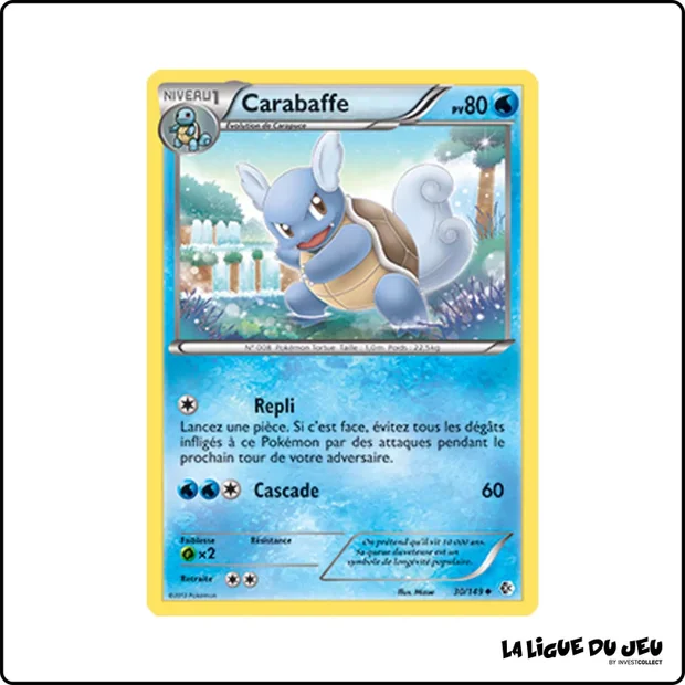 Peu commune - Pokemon - Frontières Franchies - Carabaffe 30/149