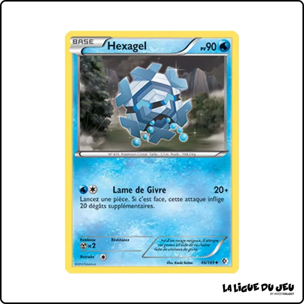 Peu commune - Pokemon - Frontières Franchies - Hexagel 46/149