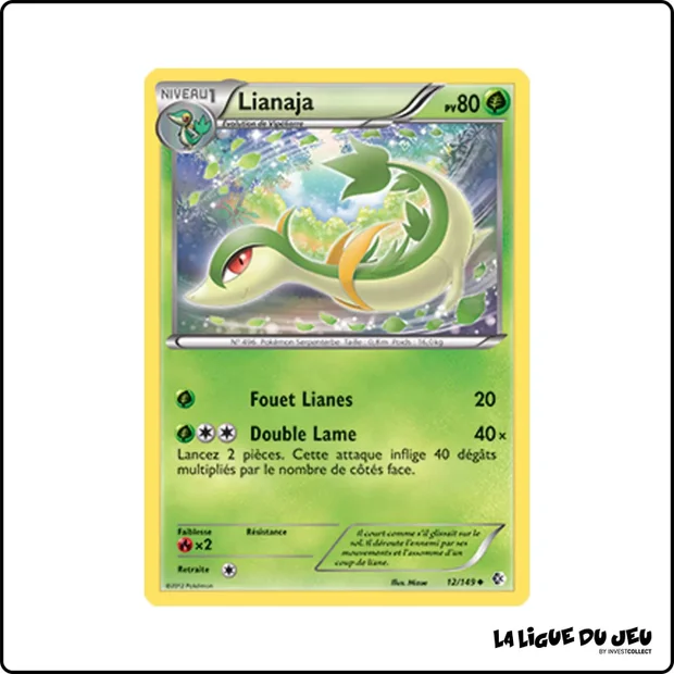 Peu commune - Pokemon - Frontières Franchies - Lianaja 12/149