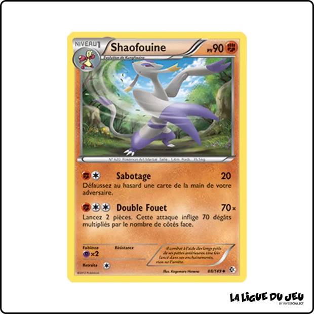 Peu commune - Pokemon - Frontières Franchies - Shaofouine 88/149