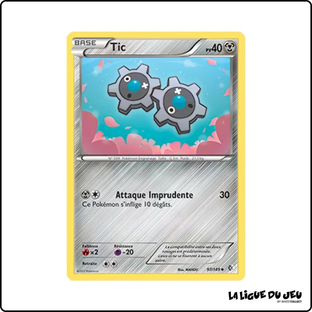 Peu commune - Pokemon - Frontières Franchies - Tic 97/149