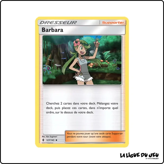 Peu commune - Pokemon - Gardiens Ascendants - Barbara 127/145