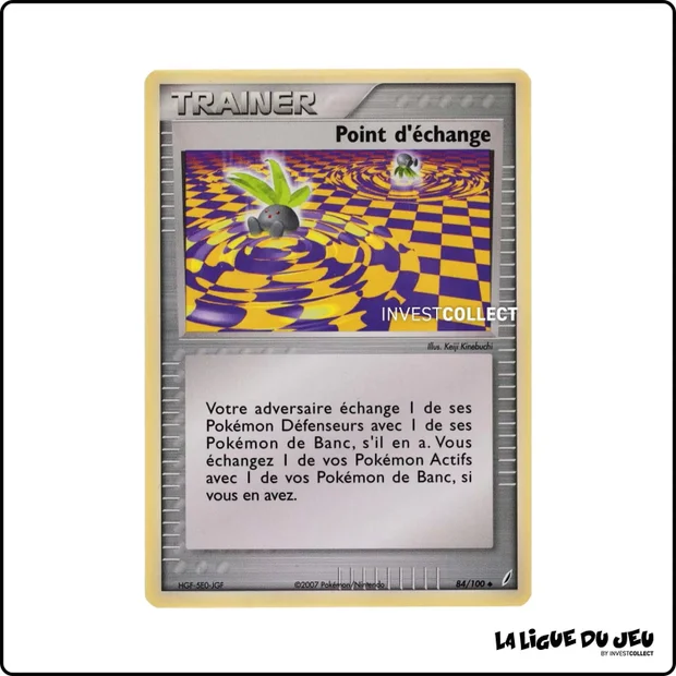 Peu commune - Pokemon - Gardiens de Cristal - Point d'échange 84/100