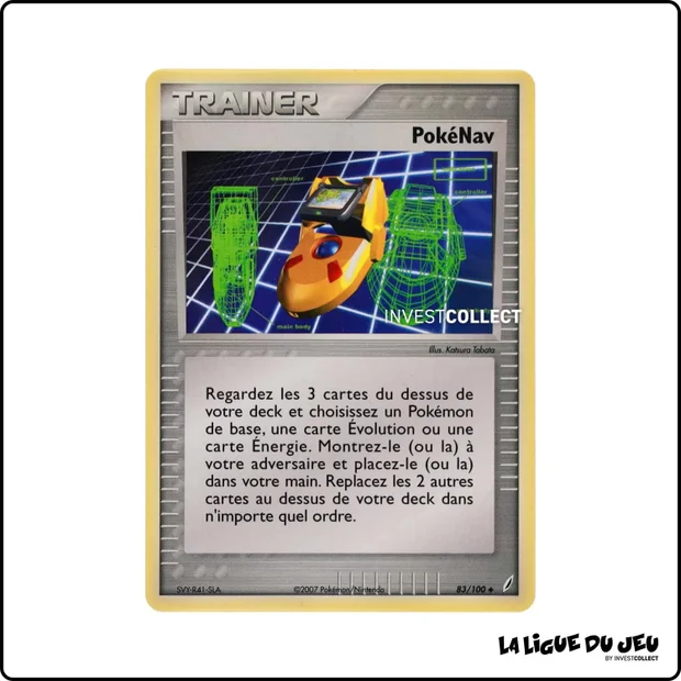 Peu commune - Pokemon - Gardiens de Cristal - PokéNav 83/100