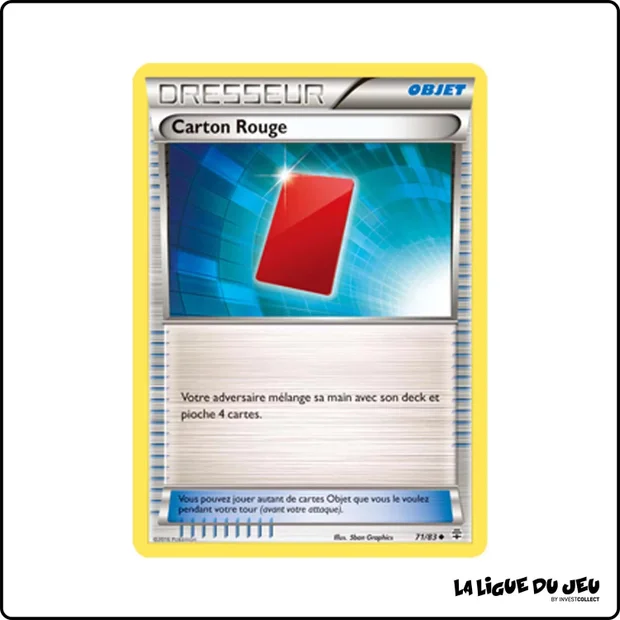 Peu commune - Pokemon - Générations - Carton Rouge 71/83