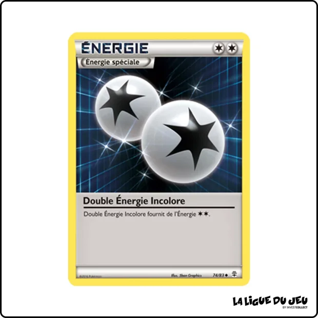 Peu commune - Pokemon - Générations - Double Énergie Incolore 74/83