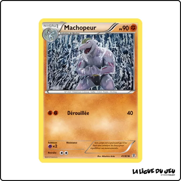 Peu commune - Pokemon - Générations - Machopeur 41/83