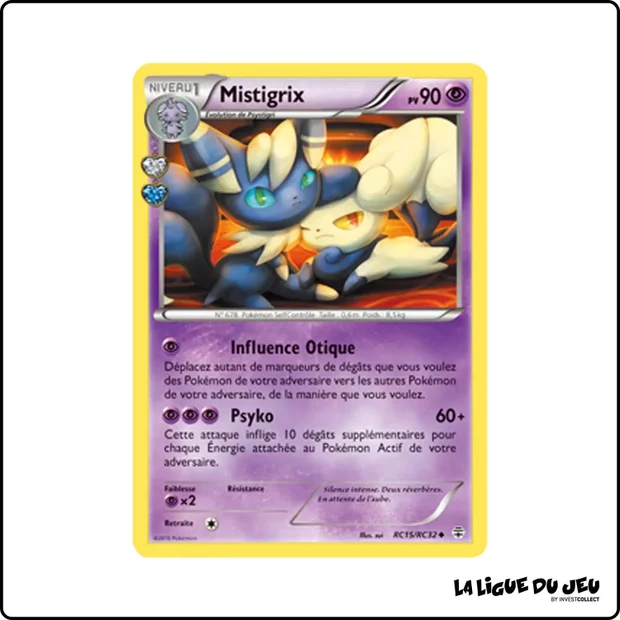 Peu commune - Pokemon - Générations - Mistigrix RC15/RC32