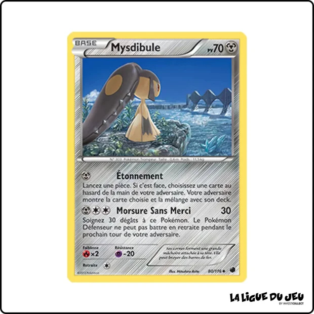 Peu commune - Pokemon - Glaciation Plasma - Mysdibule 80/116