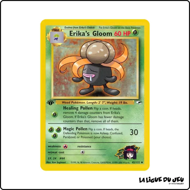 Peu commune - Pokemon - Gym Heroes - Erika's Gloom 45/132