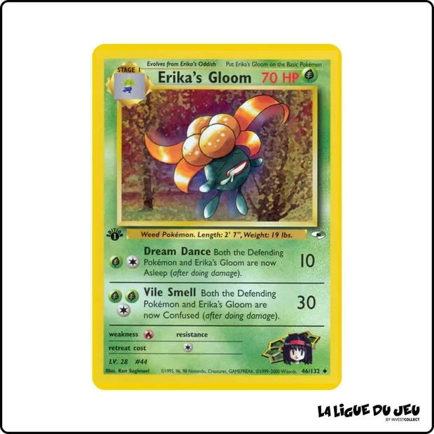 Peu commune - Pokemon - Gym Heroes - Erika's Gloom 46/132