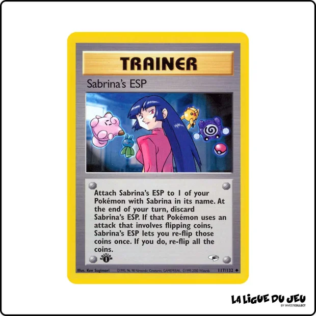 Peu commune - Pokemon - Gym Heroes - Sabrina's ESP 117/132