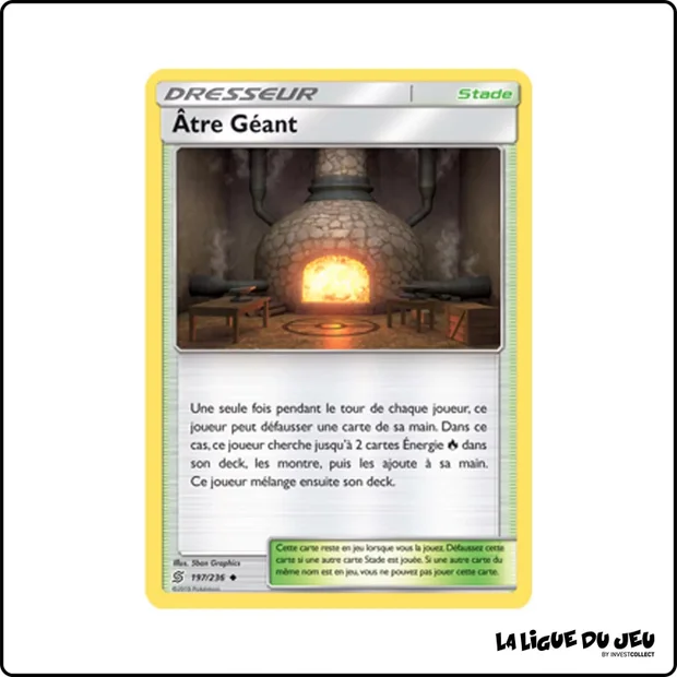 Peu commune - Pokemon - Harmonie des Esprits - Âtre Géant 197/236