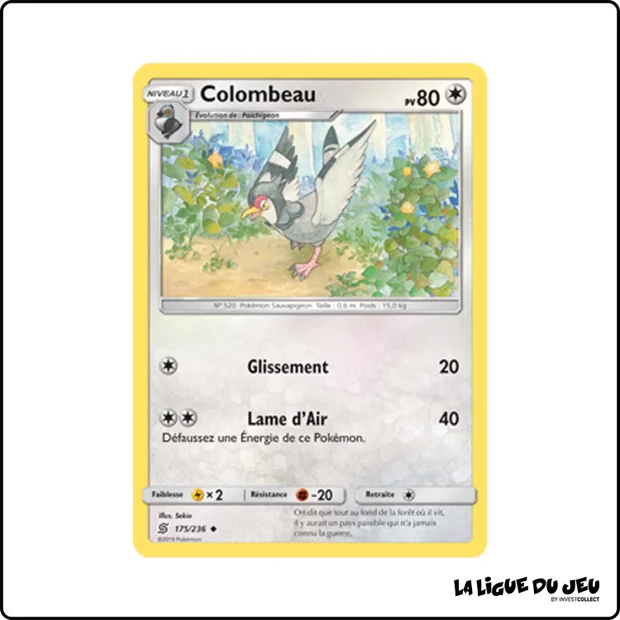 Peu commune - Pokemon - Harmonie des Esprits - Colombeau 175/236