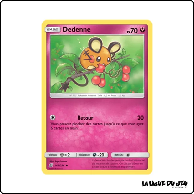 Peu commune - Pokemon - Harmonie des Esprits - Dedenne 145/236