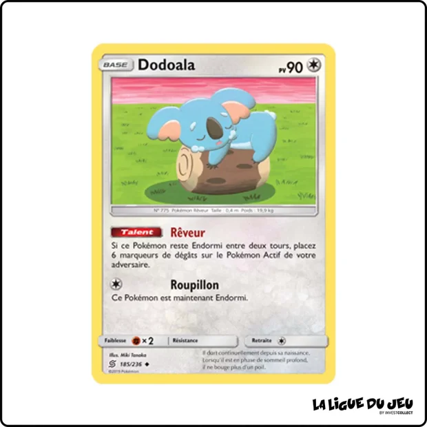 Peu commune - Pokemon - Harmonie des Esprits - Dodoala 185/236