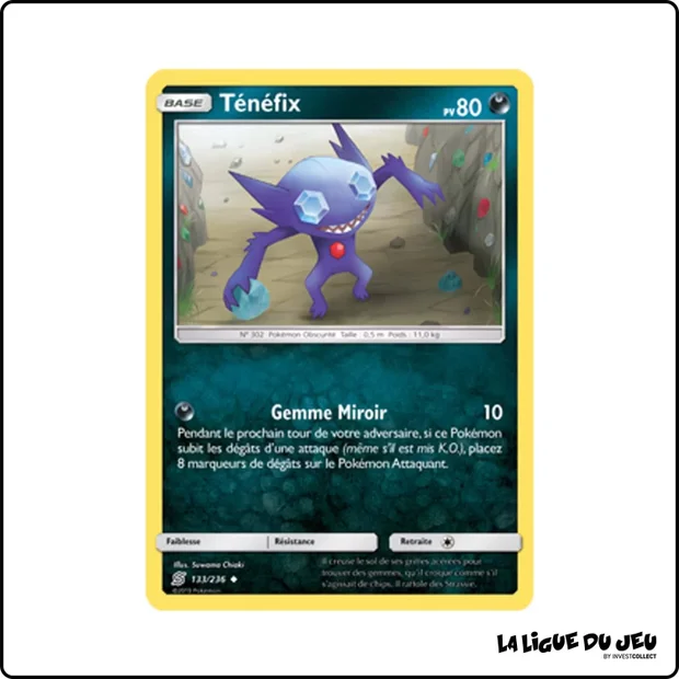 Peu commune - Pokemon - Harmonie des Esprits - Ténéfix 133/236