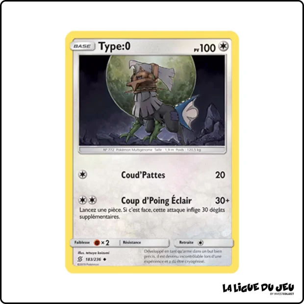 Peu commune - Pokemon - Harmonie des Esprits - Type:0 183/236