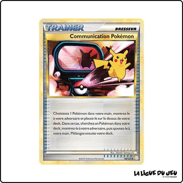 Peu commune - Pokemon - HeartGold SoulSilver de Base - Communication Pokémon 98/123