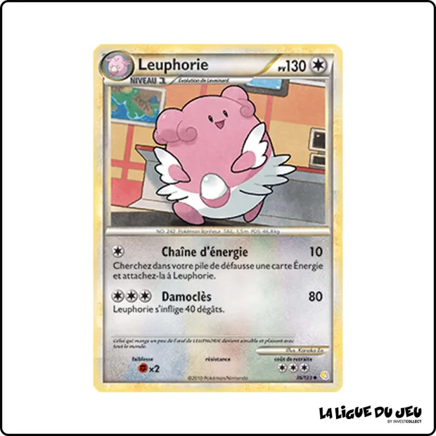 Peu commune - Pokemon - HeartGold SoulSilver de Base - Leuphorie 36/123