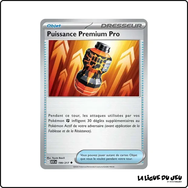 Peu commune - Pokemon - Héros Transcendants - Puissance Premium Pro 199/217
